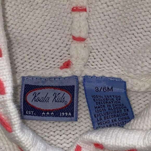 Koala Kids Floral Embroidery Knit Cardigan - Picture 4 of 5